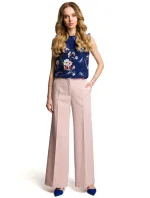 M378 Kalhoty se širokými nohavicemi - tmavě modré