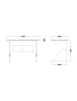 Herní stůl Huzaro Hero 1.6 White