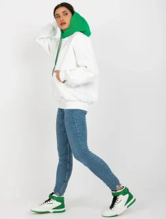 Mikina EM BL 696.68 bílá zelená