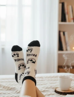 Noviti SB093 Panda dámské ponožky 36-41