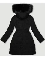 Červeno-černá oboustranná dámská bunda pro přechodné období J Style (16M9159-275) Červeno-černá oboustranná dámská bunda pro přechodné období J Style (16M9159-275)