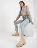 Dámská bunda NM KR D2 3869 13P tmavě lila