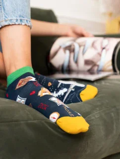 Ponožky Travels Low 034-A015 Dark Jeans - Více