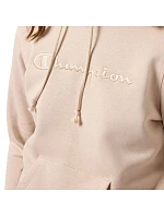 Dámská mikina s kapucí Champion beige 118379 MS099