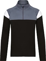 Kariban ProAct PA 387 Tréninková mikina s 1/4 zipem 20.P387 black/sporty grey Kariban ProAct PA 387 Tréninková mikina s 1/4 zipem 20.P387 black/sporty grey