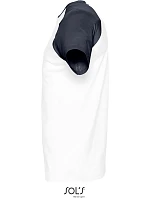 SOL'S Funky Pánské 2-barevné raglánové tričko 25.1190 white/navy SOL'S Funky Pánské 2-barevné raglánové tričko 25.1190 white/navy