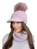 Dámská čepice KORYNA s bambulí - Kamea