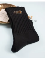 Ponožky Magnetis QR5008 Leopardí potisk, bez zádové části Ponožky Magnetis QR5008 Leopardí potisk, bez zádové části