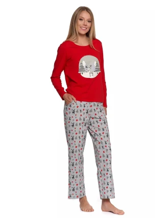 Pyžamo Moraj PDD4800-012 long/r S-2XL Pyžamo Moraj PDD4800-012 long/r S-2XL