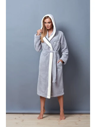 L&L SD HLLR 7115 dlouhý dámský župan M-2XL L&L SD HLLR 7115 dlouhý dámský župan M-2XL