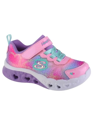 Skechers Flutter Heart Lights 302315N-PKMT Pink 21