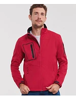 Russell Athletic 520M Pánská 3-vrstvá sportovní softshell bunda 10.520M classic red Russell Athletic 520M Pánská 3-vrstvá sportovní softshell bunda 10.520M classic red