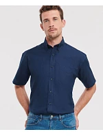 Russell Athletic 933M Košile Oxford s krátkým rukávem 11.933M oxford blue Russell Athletic 933M Košile Oxford s krátkým rukávem 11.933M oxford blue