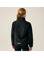 Regatta TRA 732 Dětská 2-vrstvá softshellová bunda "Ablaze" 36.A732 black/black