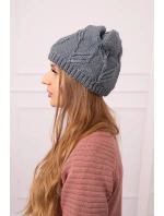 Majka dámská čepice K376 tmavě šedá Majka dámská čepice K376 tmavě šedá