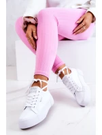 Tenisky na platformě Lee Cooper LCW-22-31-0884L Bílý