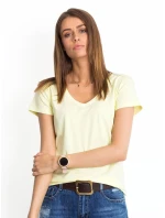 Tričko RV TS 4837.37P světle žlutá