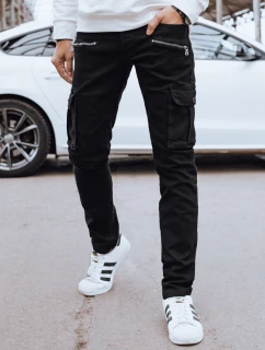 Pánské bojové kalhoty černé FashionStreet UX4237