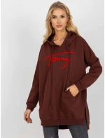 Mikina VI BL 335.25X tmavě hnědá Mikina VI BL 335.25X tmavě hnědá