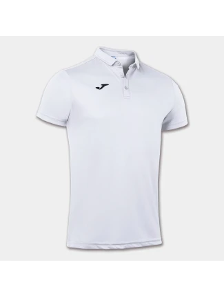 Pánské polo tričko Joma Polo Shirt Hobby S/S White Pánské polo tričko Joma Polo Shirt Hobby S/S White