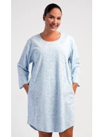 Dámské domácí šaty s tříčtvrtečním rukávem Lauren Dámské domácí šaty s tříčtvrtečním rukávem Lauren