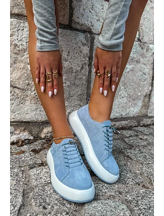 Sportovní boty na platformě model 228757 Step in style