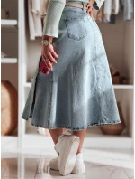 Džínová midi sukně DEMILOVO modrá FashionStreet CY0487