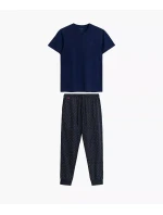 Pánské pyžamo Atlantic NMP-388 kr/r S-2XL