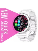 Dámské chytré hodinky Rubicon RNCE92 PRO White/2 x Strap SMARUB171 Dámské chytré hodinky Rubicon RNCE92 PRO White/2 x Strap SMARUB171