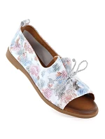 Zateplené boty s lakovaným ozdobným podpatkem Potocki W WOL99