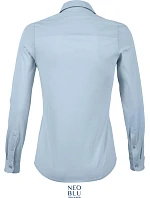 NEOBLU Balthazar Women Halenka s dlouhým rukávem 24.3199 soft blue NEOBLU Balthazar Women Halenka s dlouhým rukávem 24.3199 soft blue
