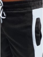 Pánské černé teplákové šortky FashionStreet SX2271