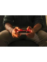 Ovladač Microsoft Xbox Series - pulzující červená barva