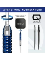 Šipky Harrows GEO 01 PARALLEL 90% steeltip