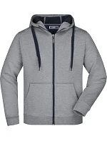 Daiber JN 355 Pánská mikina Doubleface 02.0355 sport grey/navy