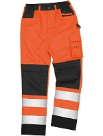 Result R 327X Bezpečnostní cargo kalhoty 30.327X fluorescent orange Result R 327X Bezpečnostní cargo kalhoty 30.327X fluorescent orange
