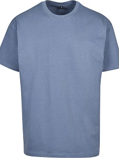 Build your Brand BY 102 Oversize tričko z těžké bavlny 56.0102 vintage blue