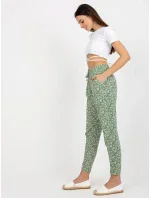 Kalhoty D73770M61869I pistácie