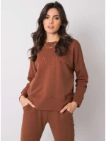 Mikina RV BL 6080.19 tmavě hnědá