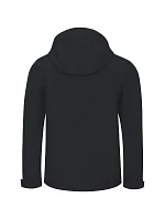 Trail softshellová bunda pánská ebony gray