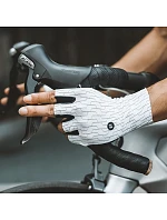 Silniční cyklistické rukavice Rockbros velikost: XL - bílo-černé