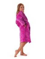 Dětský župan Siena s kapucí 9156 pink pearl - Vestis
