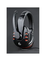 Sluchátka GEMBIRD GHS-402 (barva černá) Sluchátka GEMBIRD GHS-402 (barva černá)