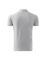 Bavlněná polokošile Malfini M MLI-21203 světle šedá melange Bavlněná polokošile Malfini M MLI-21203 světle šedá melange