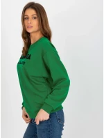 Dámská mikina MA BL 2205020 mikina.24 tmavě zelená - FPrice