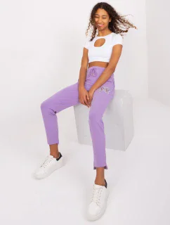 Tepláky RV DR 8835.10 fialová