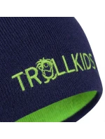 Trollkids dívčí/chlapecká zimní čepice zelená (920-100)