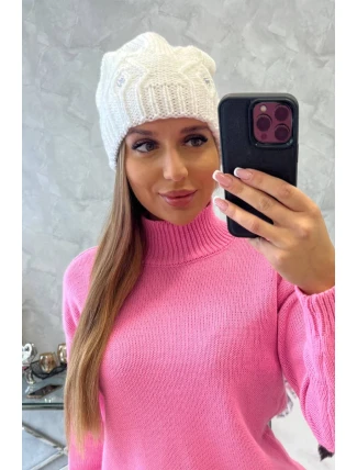 Dámská čepice Ramona K383 bílá Dámská čepice Ramona K383 bílá