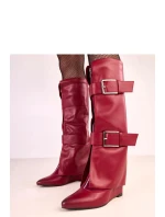 Kozačky na klínech  model 220244 Solea