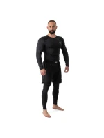 Rashguard s dlouhým rukávem černý BlackRSL - S